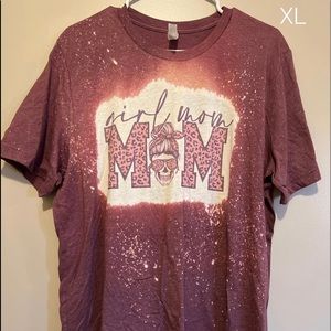 Bleached Girl mom shirt size XL